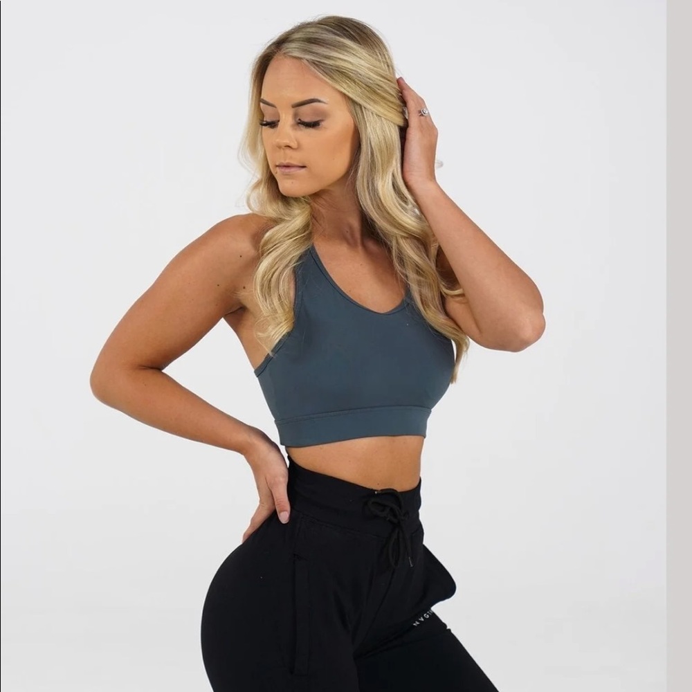 ❌SOLD❌NVGTN Trio Bra Stone Grey